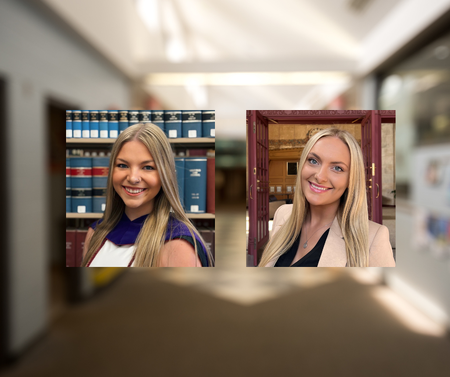 Holly Kruckenberg and Amelia O’Neal