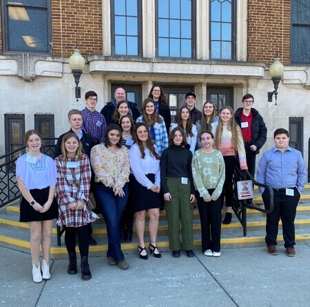 Kane County 4-H Government Day March 14, 2023