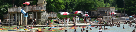 Hall Quarry Beach in Batavia
