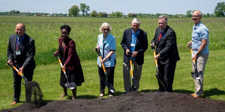 Groundbreaking of Dauberman Road extension 