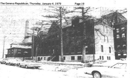 Kane County Jail Located Behind Third Street Courthouse in 1979