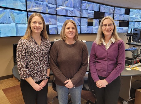 Kaci Crowley, Heidi Lichtenberger and Jackie Forbes