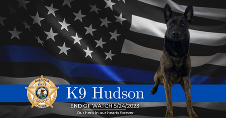 Funeral Service for Sheriff’s K-9 Hudson