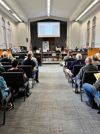 Kane County Board meeting 