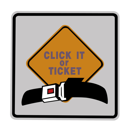 On May 16, the Kane County Sheriff's Office announced it would step up enforcement efforts through Memorial Day weekend to remind motorists to "Click It or Ticket."