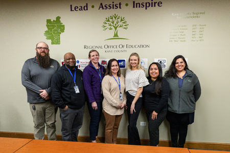 Members of the Kane County ROE Youth Outreach Team