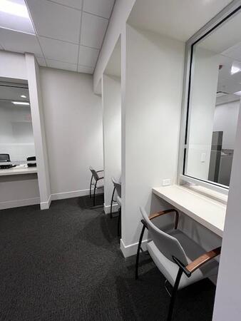 Family Division Room Inside the Kane County Judicial Center