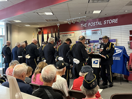 Dedication of Post Office at 616 E. Main Street in St. Charles 