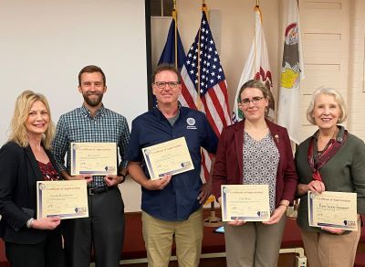 The Kane County Government Volunteer Garden was selected as a category winner in the Governor's Hometown Awards program.