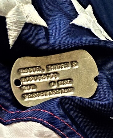 Military Dog Tag Returned