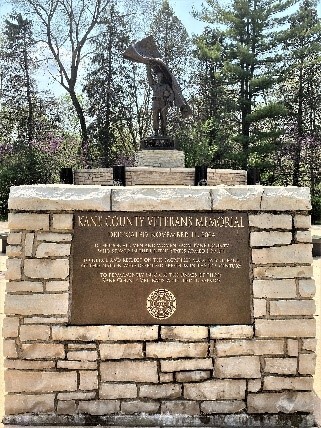 Kane County Veterans Memorial located on the Kane County Government Center Campus in Geneva   