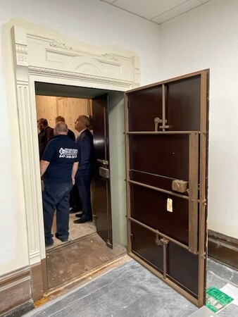 After the Vault at the Courthouse was Opened 