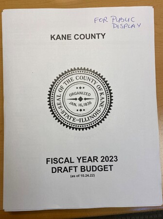 Kane County Draft FY2023
