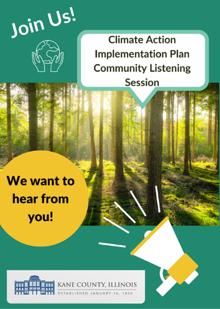 Kane County Climate Action Plan Listening Sessions