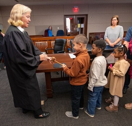 Children Striking Gavel from Judge Karayannis on National Adoption Day (002).jpg