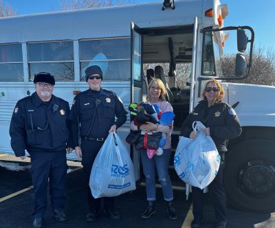 Kane County OEM holds warm weather clothing drive.