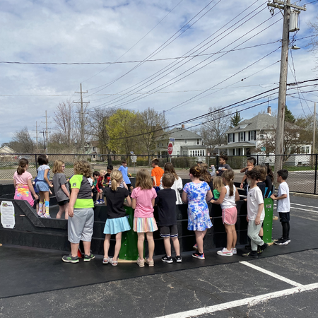 Gaga Pit at Lincoln School in St. Charles 