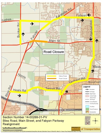 Bliss/Main/Fabyan Intersection 