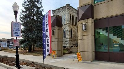 Kane County Clerk's Office in Aurora. 