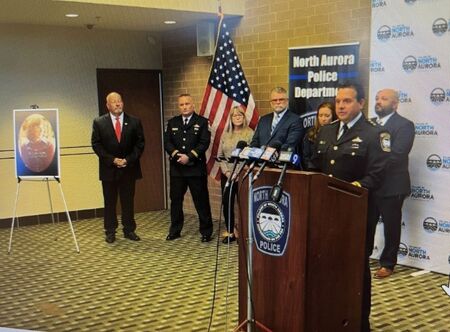 News Conference Announcing Resolution of North Aurora 1979 Kathy Halle Cold Case