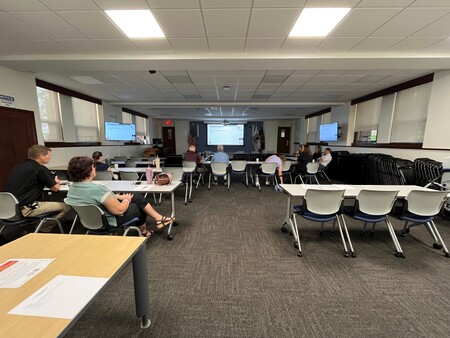 First meeting of a new disaster recovery committee 