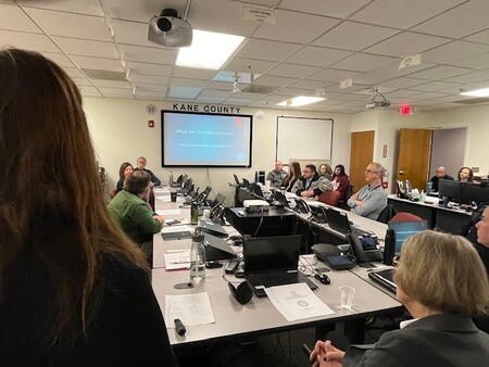 Tabletop Exercise at Kane County Office of Emergency Management