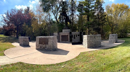 Kane County's Veterans Memorial located at 719 S. Batavia Ave. in Geneva 