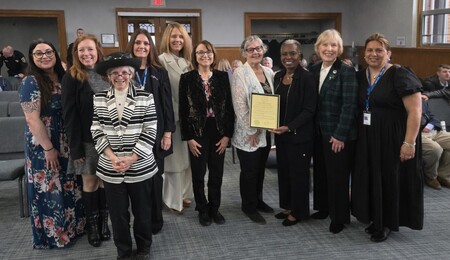 Celebration of Women's History Month with County board members, staff, local leaders and elected officials 