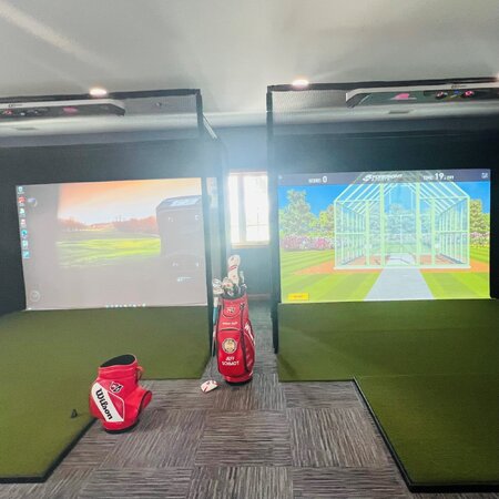 NEW INDOOR GOLF SIMULATORS