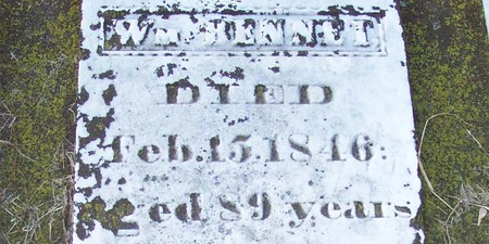 William Bennett (1758–1846), Private from Pennsylvania, buried in God’s Little Acre Cemetery, Campton Hills