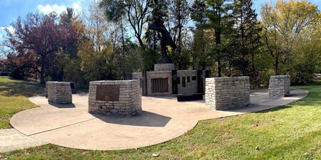 Kane County's Veterans Memorial located at 719 S. Batavia Ave. in Geneva