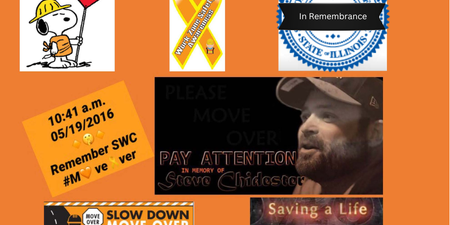 The widow of Steven Chidester honors his memory every year with a message about road safety. 