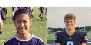 Geneva High School Graduate Rilee Hasegawa and St. Charles North Grad Drew Surges Recognized by Board Members on August 8, 2023