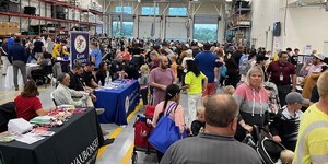 Kane County residents celebrate National Night Out at the Sheriff's Office. 