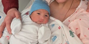 Baby Daniel Jr. of Aurora.  Photo courtesy of Northwestern Medicine