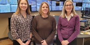 Kaci Crowley, Heidi Lichtenberger and Jackie Forbes