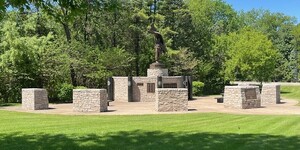 Kane County Veterans Memorial on the Kane County Government Campus in Geneva