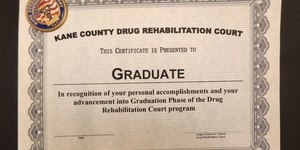 The Kane County Drug Rehabilitation Court will have a graduation ceremony May 8.