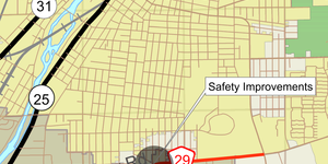 Montgomery Road at  Virgil Gilman Trail Closure