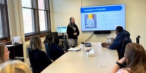 Training on how to use Naloxone