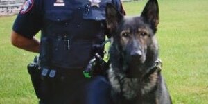 Handler – Lt. Michael Wilgosiewicz with Arko