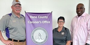 Coroner Rob Russell, Vicki Foley, Daryl Pass