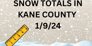 Wayne had the most snowfall on January 9, 2024, according to the NWS