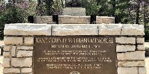 Kane County Veterans Memorial located on the Kane County Government Center Campus in Geneva   