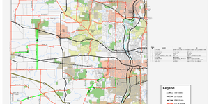 Asphalt sealer/Rejuvenator project map