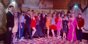 Guests filled the Arcada Theatre for an evening of dancing, friendly competition and community support for children in foster care.