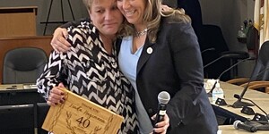 Linda Hagemann honored for 41 years of service to the Kane County State's Attorney's Office 