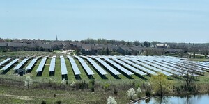 Picture of the Solar Field at the Kane County Judicial Campus