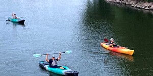 Online maps help paddlers navigate Fox River and area resources. 