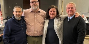 Kane County IT Department Employee Gary Erickson (far right) 40 years of service. See photo gallery below. 